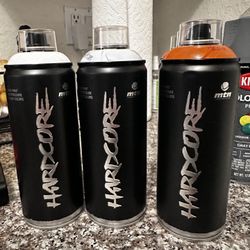 Lot of spray paints 