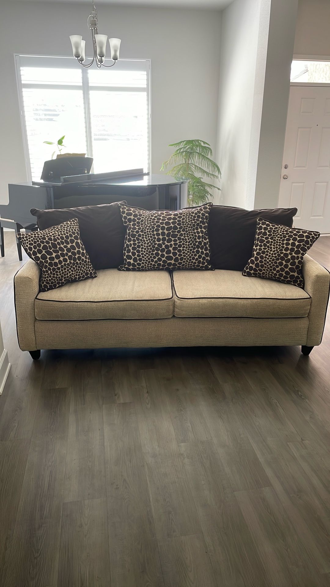 Sofa and Love Seat