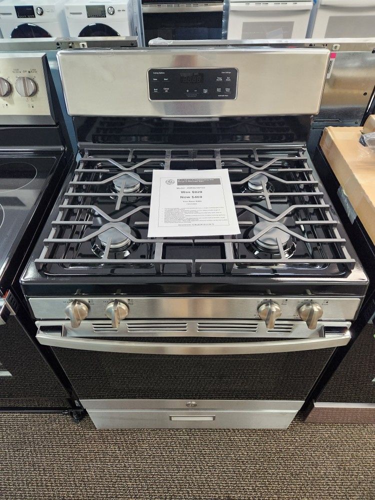 30 in. 4.8 cu. ft. Freestanding Gas Range in Stainless Steel