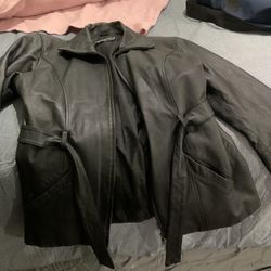 Ladies Leather Jacket Xl