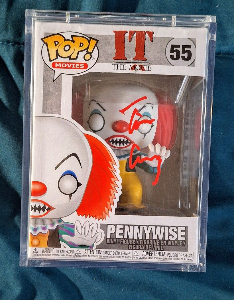 Tim Curry Signed Pennywise
