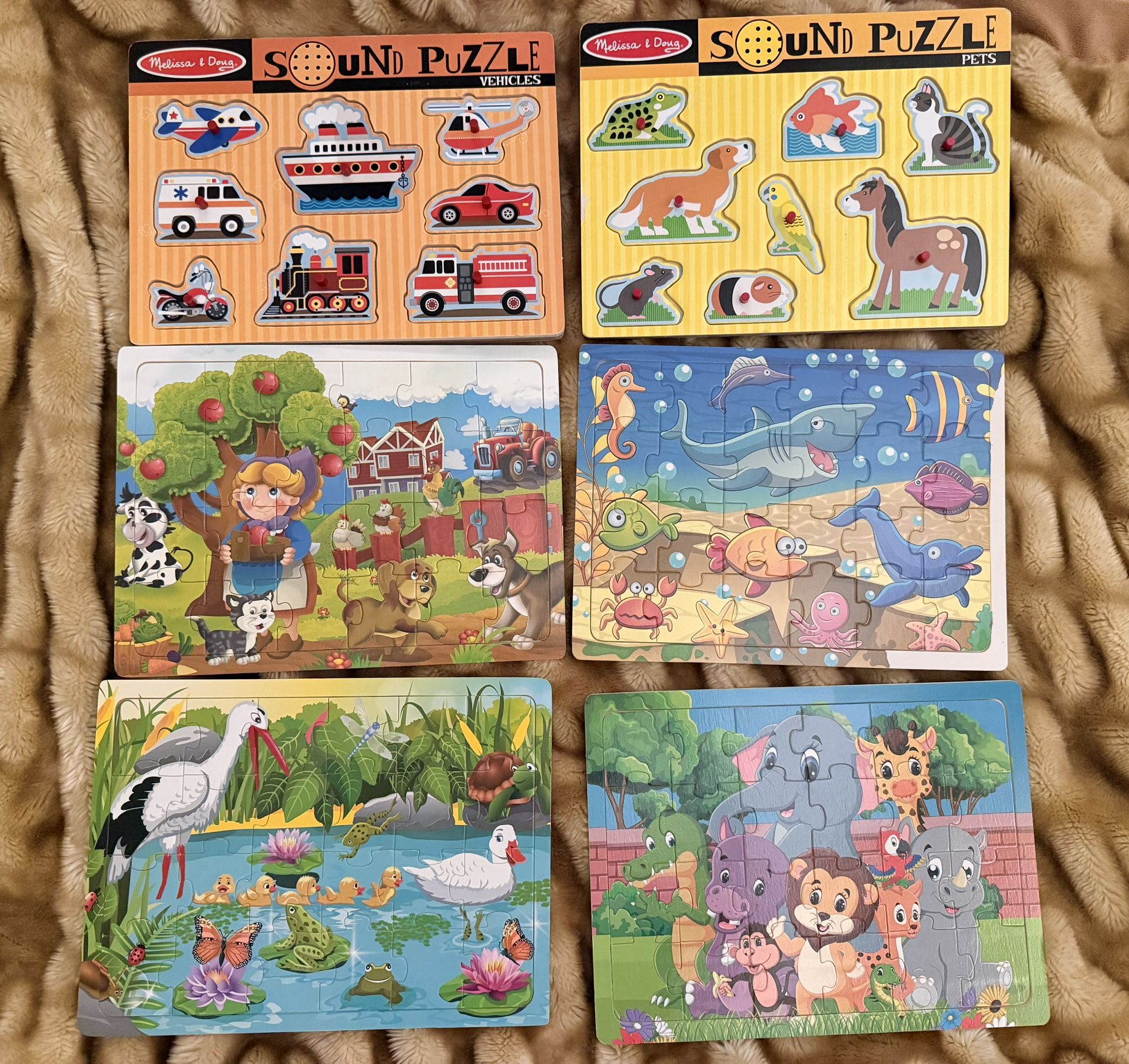 Melissa and Doug Puzzle Toys and Others