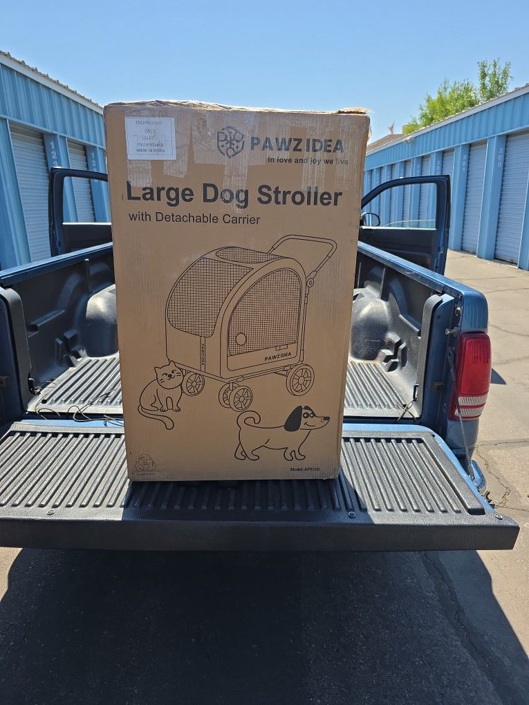Pawzidea 4 In 1 large Dog Stroller