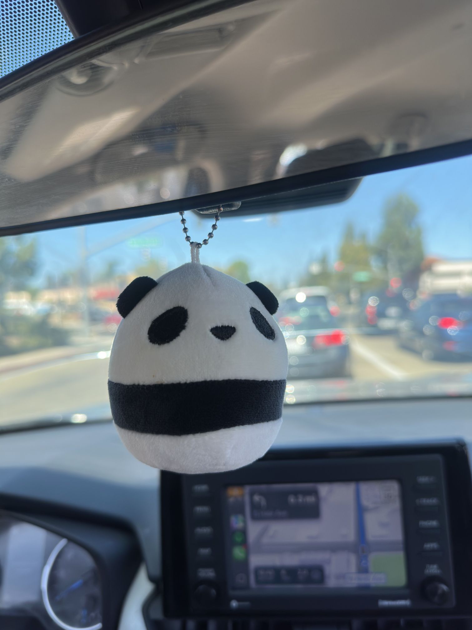 brand new small panda keychain