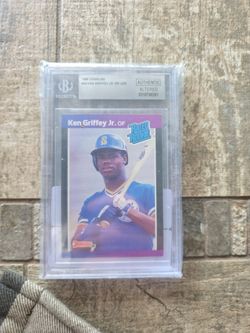 1989 Donruss Ken Griffey Jr. Rated Rookie BGS Authentic Altered