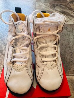 Jordan True Flight White Yellow Ochre Black (PS)