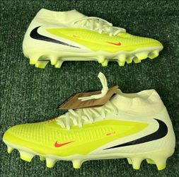 Nike Phantom 6 High Academy MG FG Multi Ground Voltage Lime Black Men Size 6.5