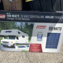 Coleman Solar Panel For RV