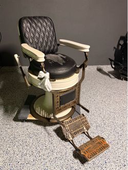 Vintage barber chair