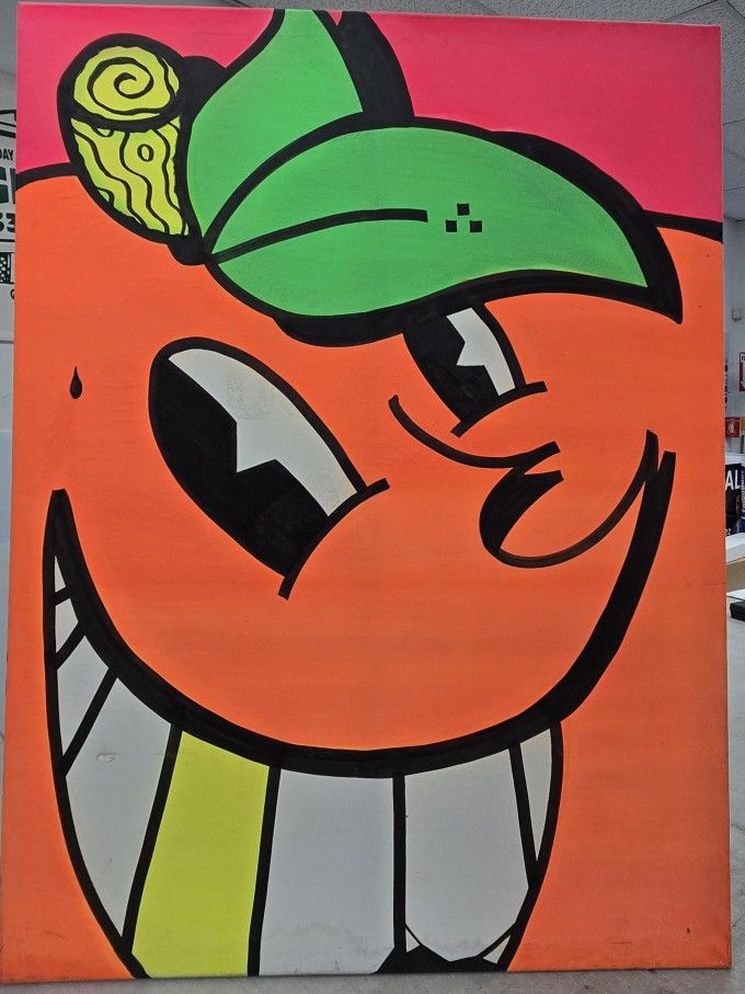 Atomik Canvas Atomiko 2013 Signed Art. Painting for Sale in Miami, FL ...