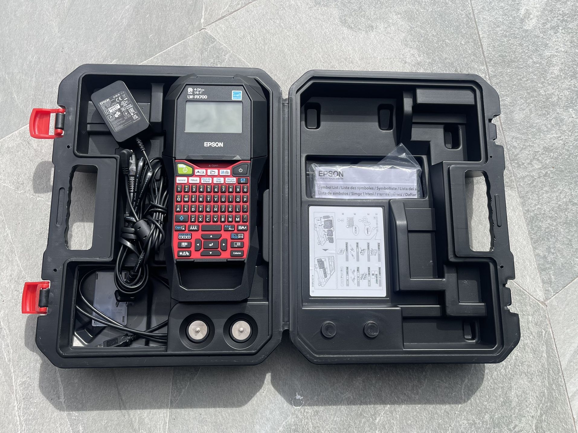 EPSON LW-PX700 LABEL & SHRINK TUBE PRINTER