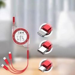 BRAND NEW EXCLUSIVE 3 N 1 FAST CHARGER, IPHONE ,ANDROID 