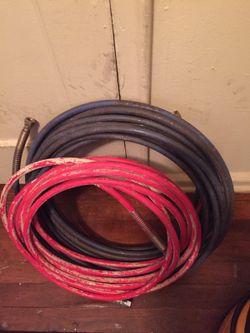 Spray gun hose. 75 feet.