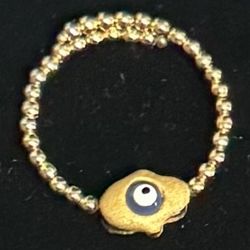 Evil Eye Adjustable Ring Just $3