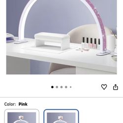 Half Moon Nail Desk Light 