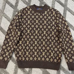 Authentic Louis Vuitton Monogram Crewneck 
