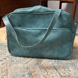 Vintage Vinyl Cross Body Briefcase/office Bag