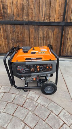 Generac 8125/6500-watt dual fuel portable generator easy-to- use electric start