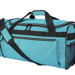 Protégé 24" Rolling Collapsible Travel Duffel Bag, Teal