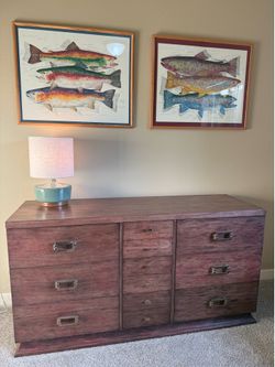 MCM Dresser - Vintage Refinished - 9 Drawers - $250