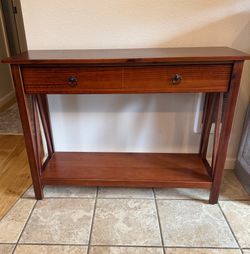 Solid Pine Console Table