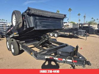 2020 Pj Trailers 12'X83"" Low Pro Dump, 2X7000 Axles