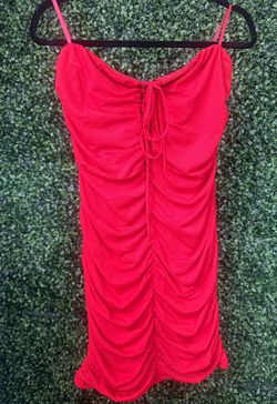 Red Strapless Dress Plus Size 