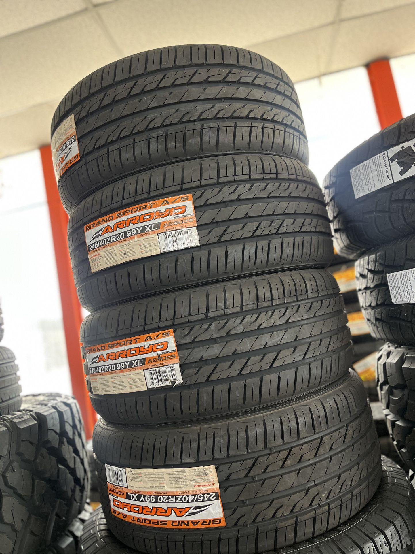 🔥📲245-40/R20 Vendo Llantas Nuevas Marca Arroyo