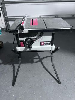 10 in table saw corded 75$