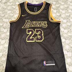 Lebron James Mamba Print LA Lakers Basketball Jersey