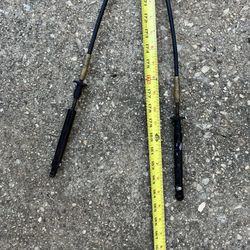 15’-6” Johnson Evinrude Throttle Cables