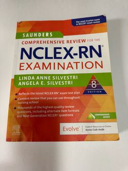 NCLEX-RN EXAMINATION BOOK. 8TH EDITION. PRELOVED.