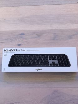 Logitech MX Keys S for Mac Wireless Backlit Bluetooth Keyboard (contact info removed)21 Open Box