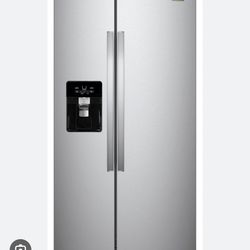 whirlpool 21.4 cu ft side by side refrigerator with ice maker