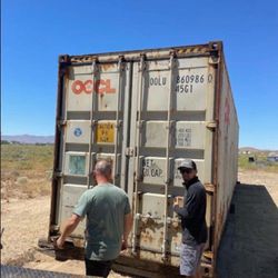 Used 20ft Cargo Worthy Shipping Container Available In Santa Barbara  California 