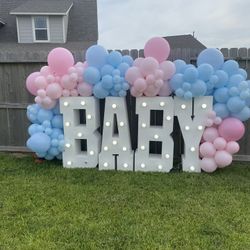 Marquee Baby Letters 