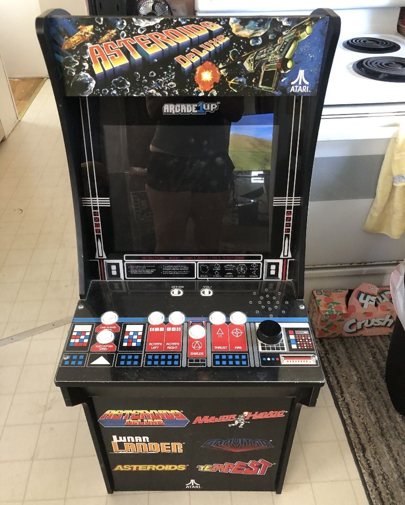 Arcade 1 Up 6-in-1 Arcade Games Asteroids Deluxe $250 Firm Meetup In Fort Lauderdale Sunrise blvd
