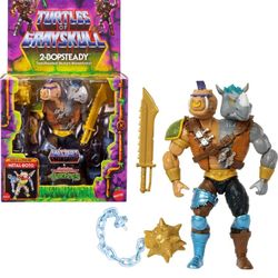 Masters of the Universe x TMNT Turtles of Grayskull 2-Bopsteady NEW IN HAND MOTU