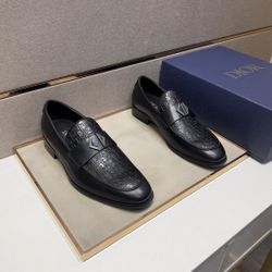 Dior CD Men’s Leather Shoes With Box 2025 New 