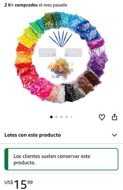 Rainbow Loom Rubber Band Refill Kit