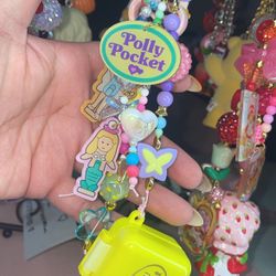 Polly Pocket Bag Charm