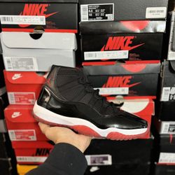 2019 Jordan Bred 11s size 11 USED But Clean