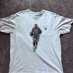 Carmelo Anthony Men Basketball Carhartt Vintage T-shirt  