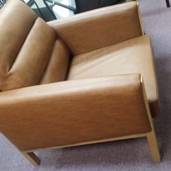 Brown Accent Chair 