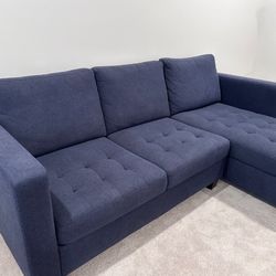 Left Facing Trudeau Sectional Sofa with Storage