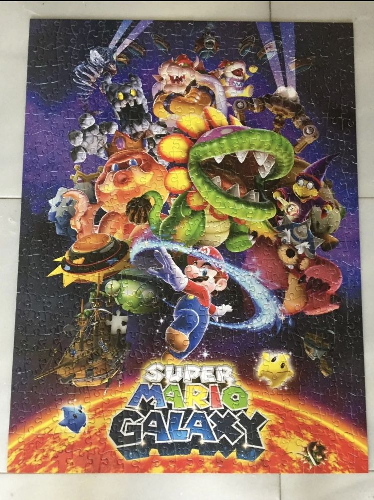 Super Mario Galaxy 550 Piece Jigsaw Puzzle