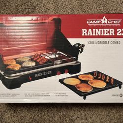 Camp Chef Rainier 2x Portable Grill/Griddle