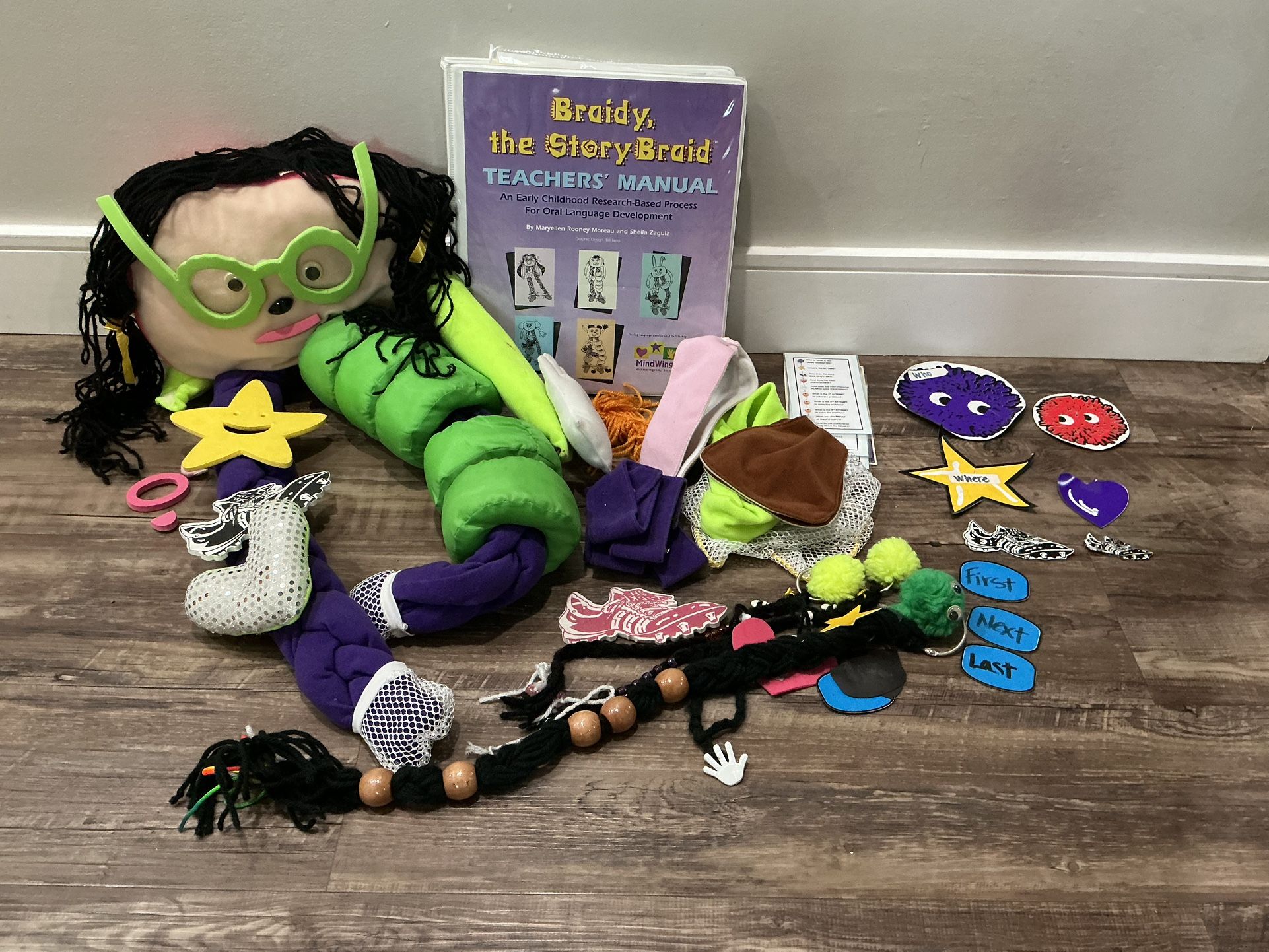 📚 Braidy the StoryBraid® Complete Kit – Oral Language & Reading Comprehension Tool for K–2 🌟