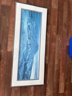 Mount Rainier framed print