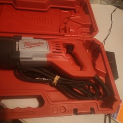 Milwaukee Sawzall 6519-31 Reciprocating Saw 1-1/8in. Stroke, 12 Amps w/ case #1